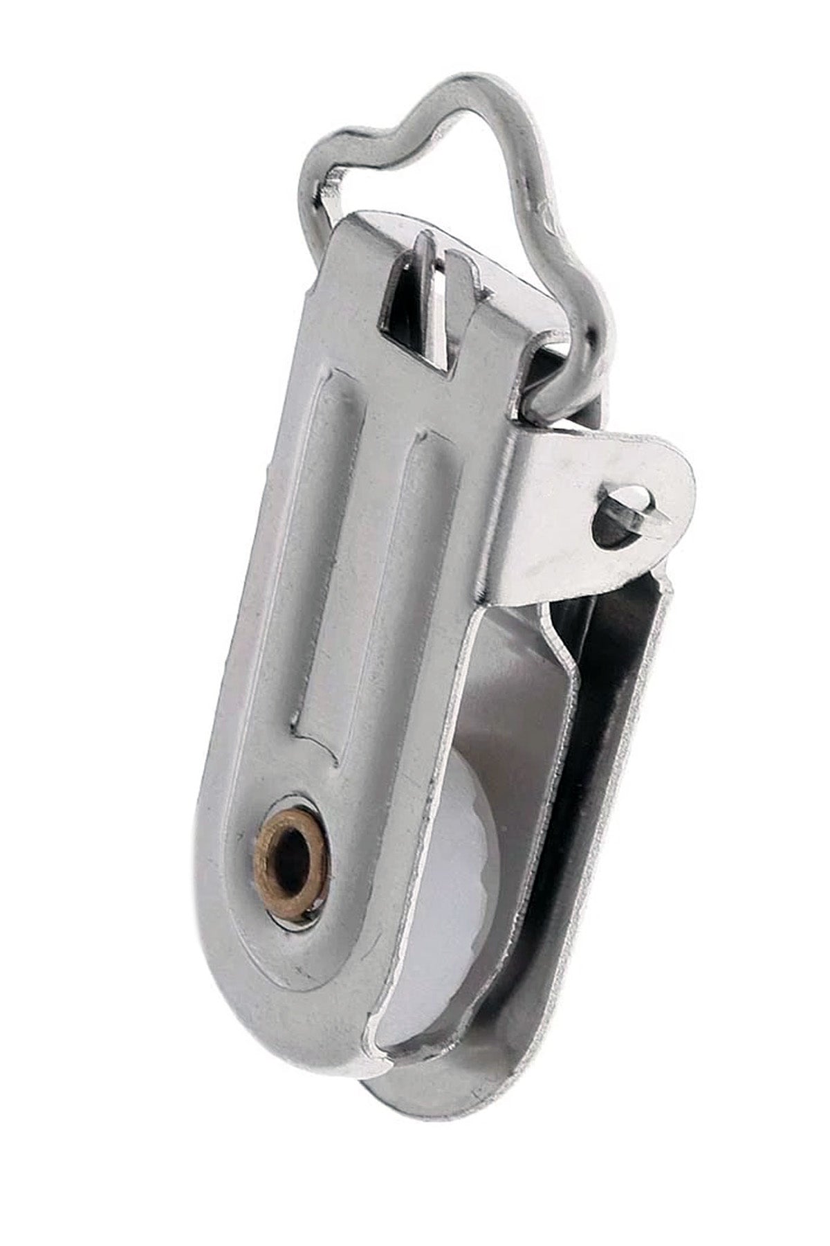 Bebek Emzik Zincir Klipsi, Delikli Metal Emzik Klipsi, Metal Askı Klipsi