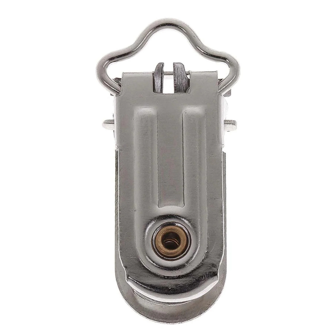 Bebek Emzik Zincir Klipsi, Delikli Metal Emzik Klipsi, Metal Askı Klipsi