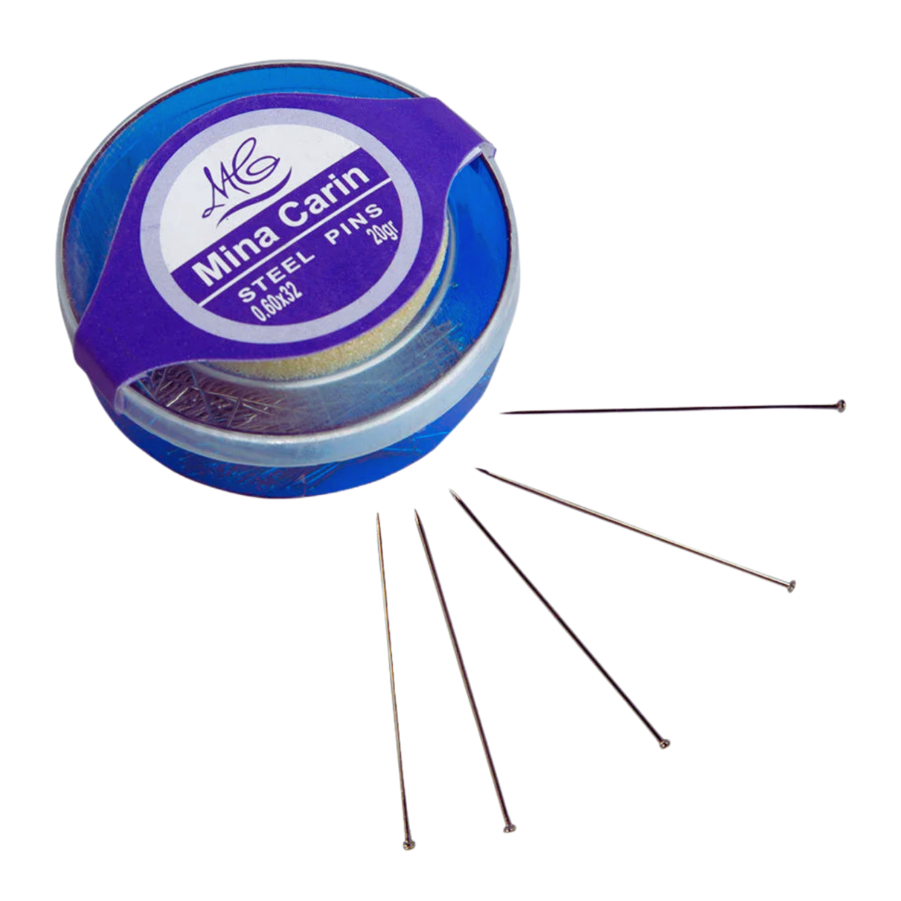 Mina Carin Çelik Toplu İğne Süngerli 20 gr