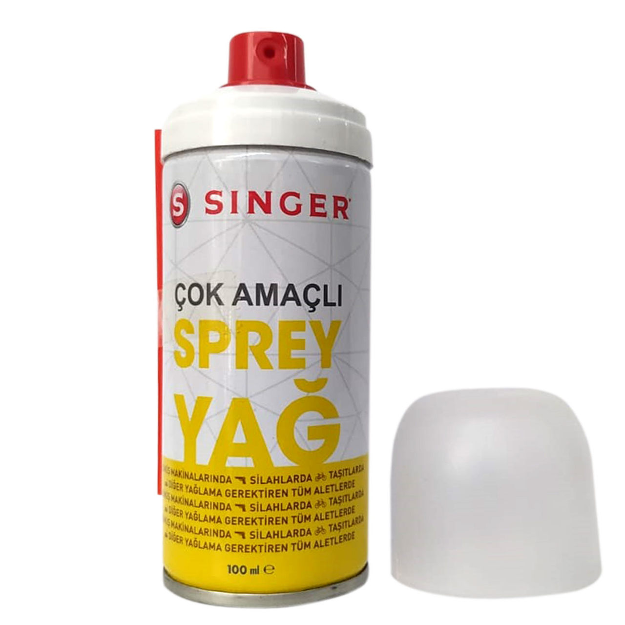 Singer Çok Amaçlı Sprey Makine Yağı 100 ML
