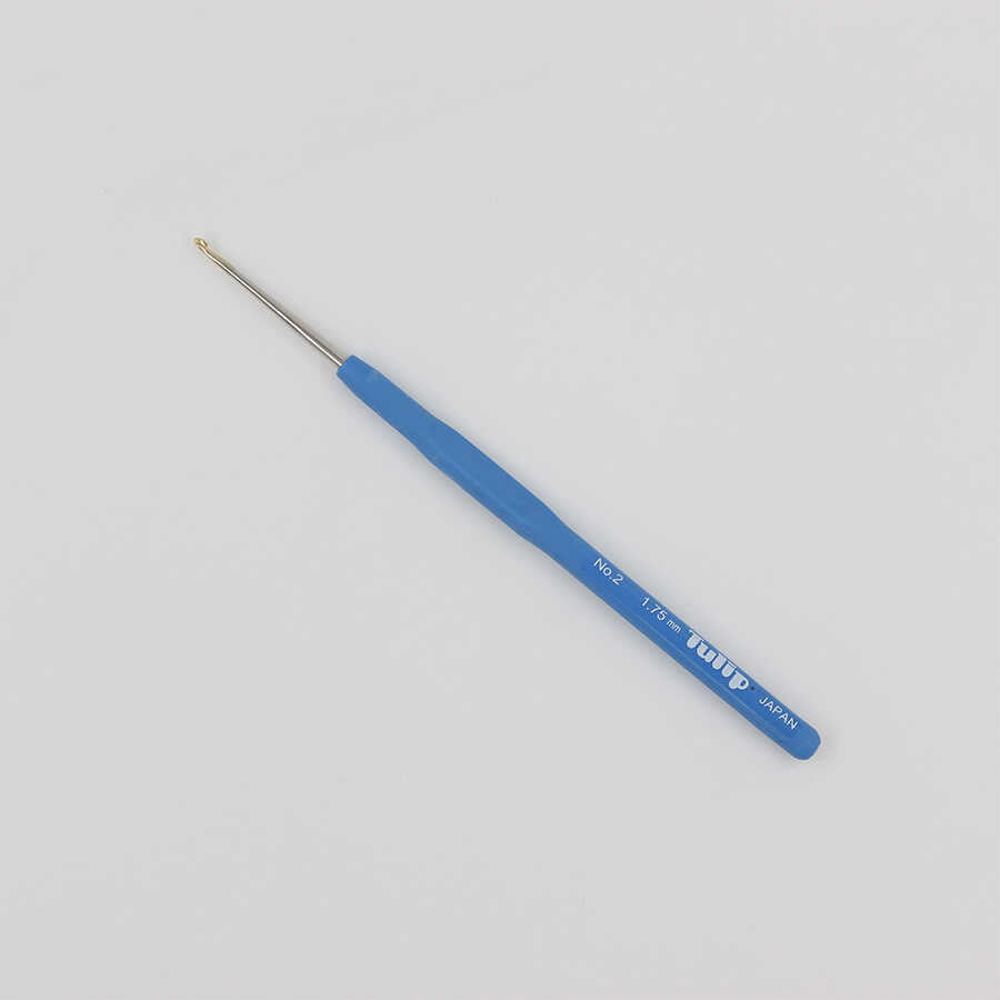 Tulip Silikon Saplı Dantel Tığı - Ergonomik Örgü Tığı