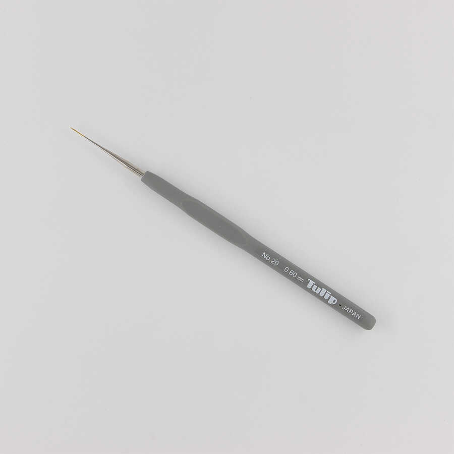 Tulip Silikon Saplı Dantel Tığı - Ergonomik Örgü Tığı