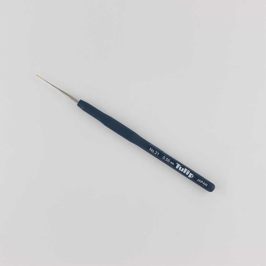 Tulip Silikon Saplı Dantel Tığı - Ergonomik Örgü Tığı