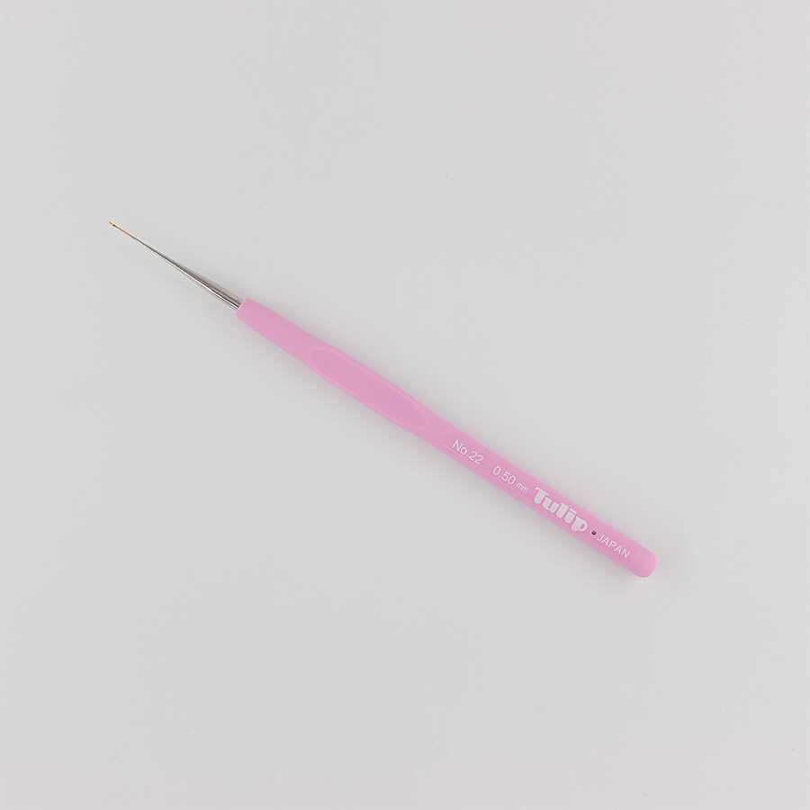 Tulip Silikon Saplı Dantel Tığı - Ergonomik Örgü Tığı