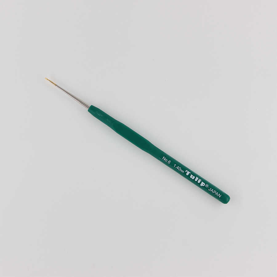 Tulip Silikon Saplı Dantel Tığı - Ergonomik Örgü Tığı