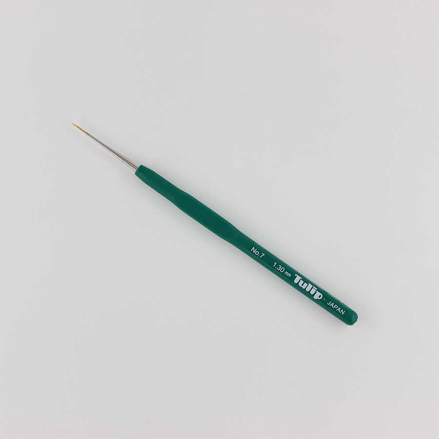 Tulip Silikon Saplı Dantel Tığı - Ergonomik Örgü Tığı