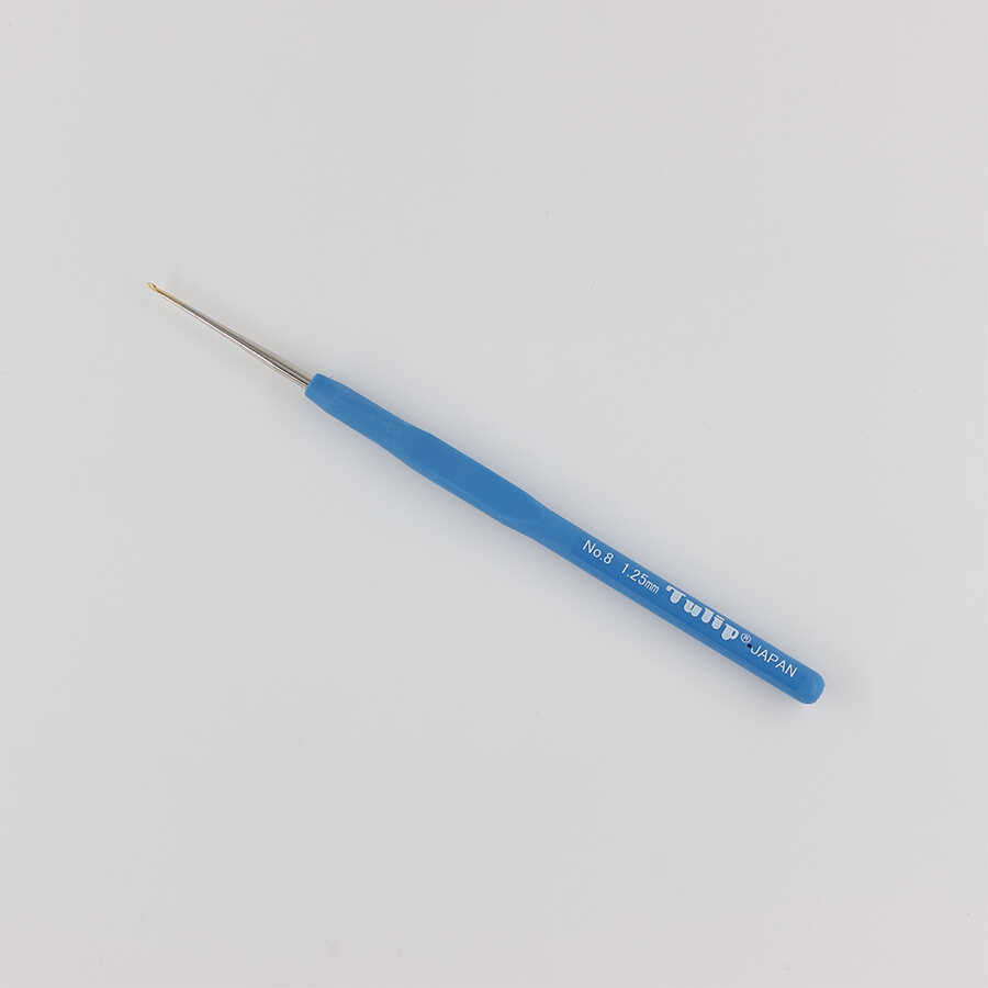 Tulip Silikon Saplı Dantel Tığı - Ergonomik Örgü Tığı