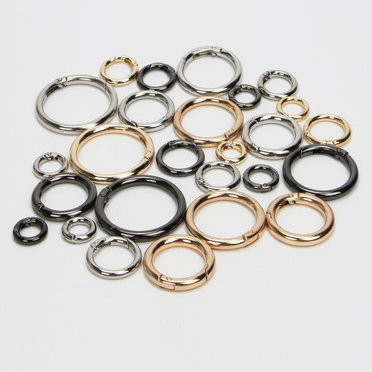 Yaylı Yuvarlak Çanta Halkası