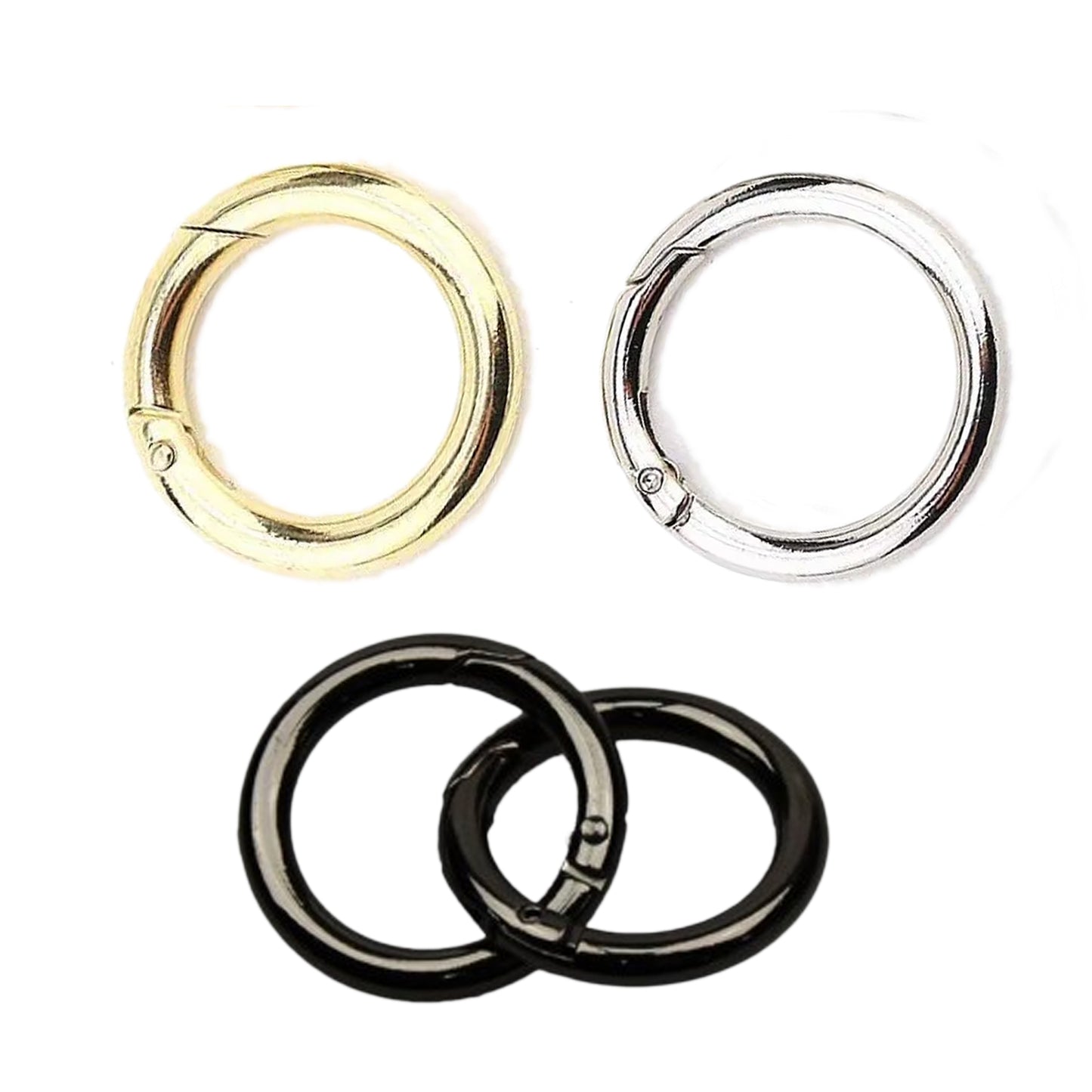 Yaylı Yuvarlak Çanta Halkası